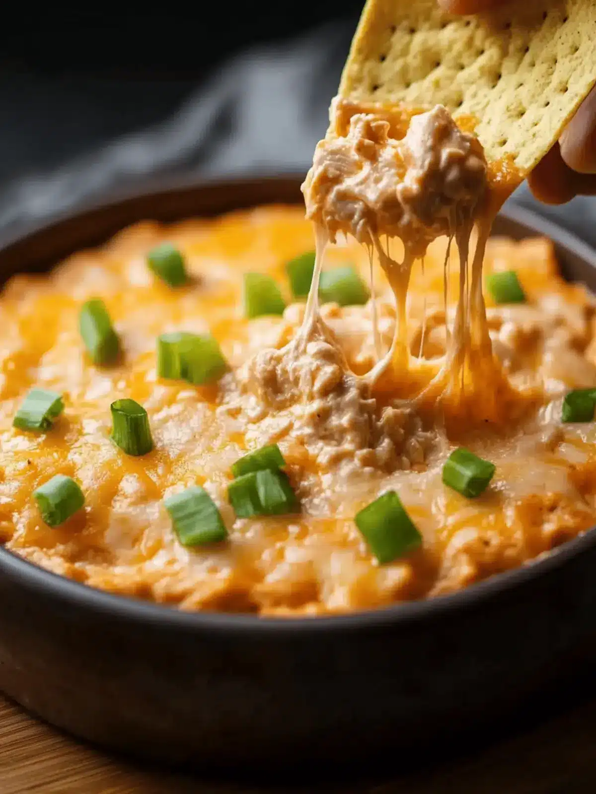 Ultimate Crockpot Buffalo Chicken Dip