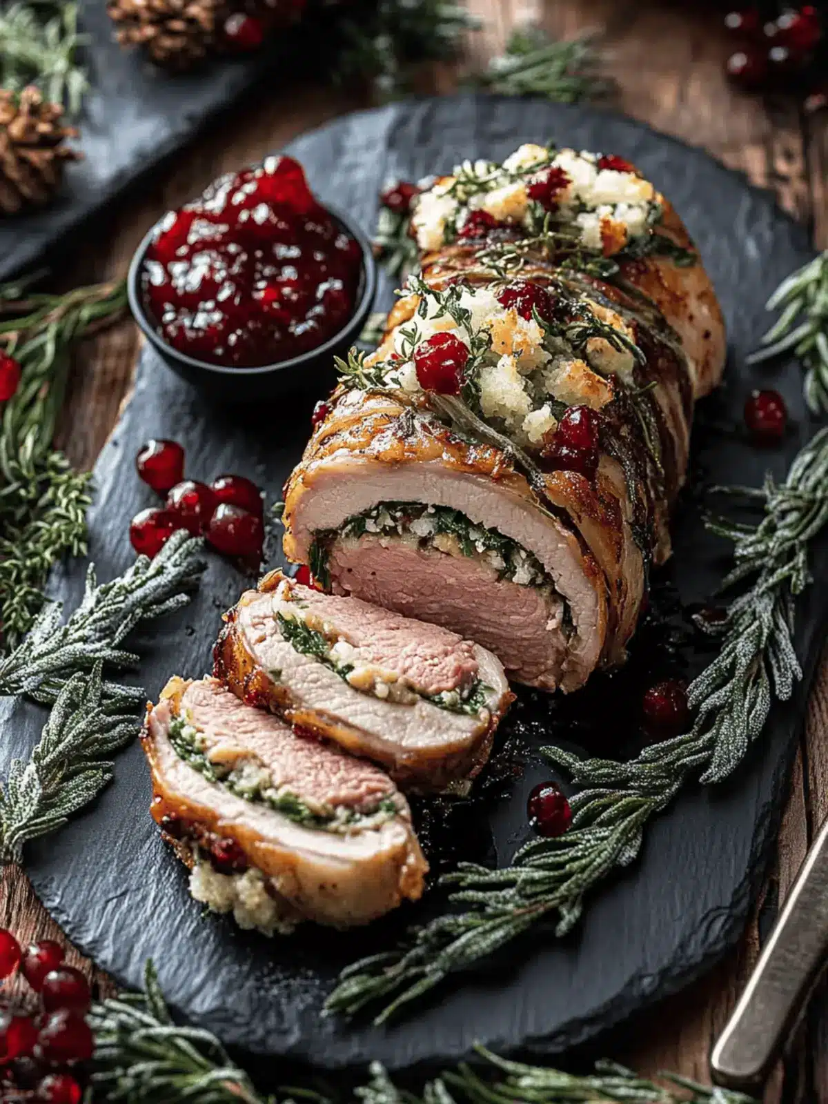 Stuffed Pork Tenderloin