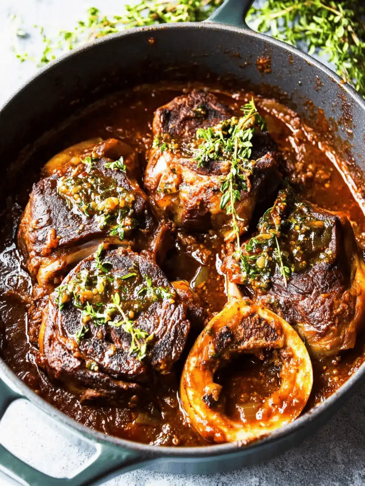 Classic Braised Beef Osso Buco