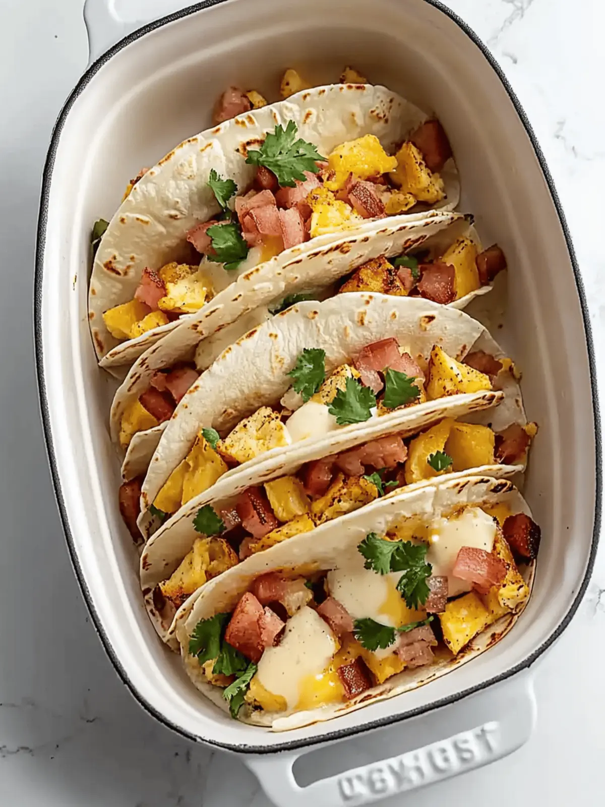 Baked Breakfast Tacos