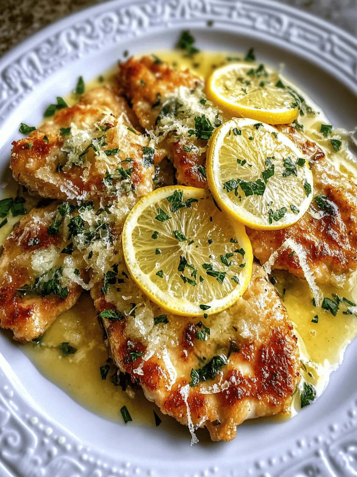 Lemon Chicken Romano