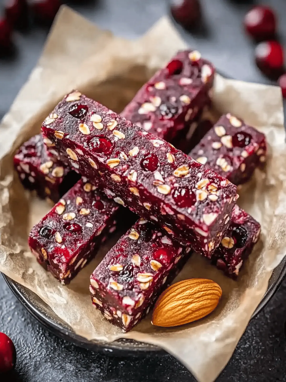 Healthy Raw Cranberry Nut