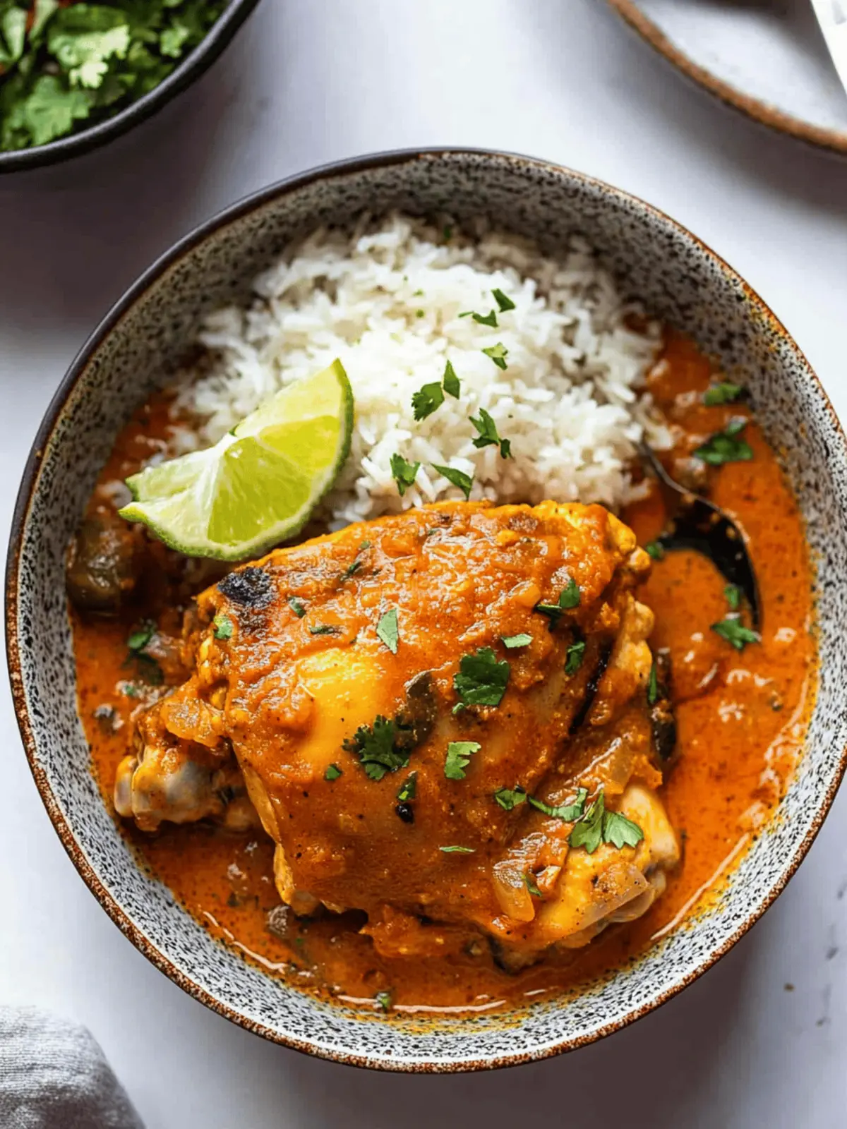 One Pot Chicken Thigh Curry