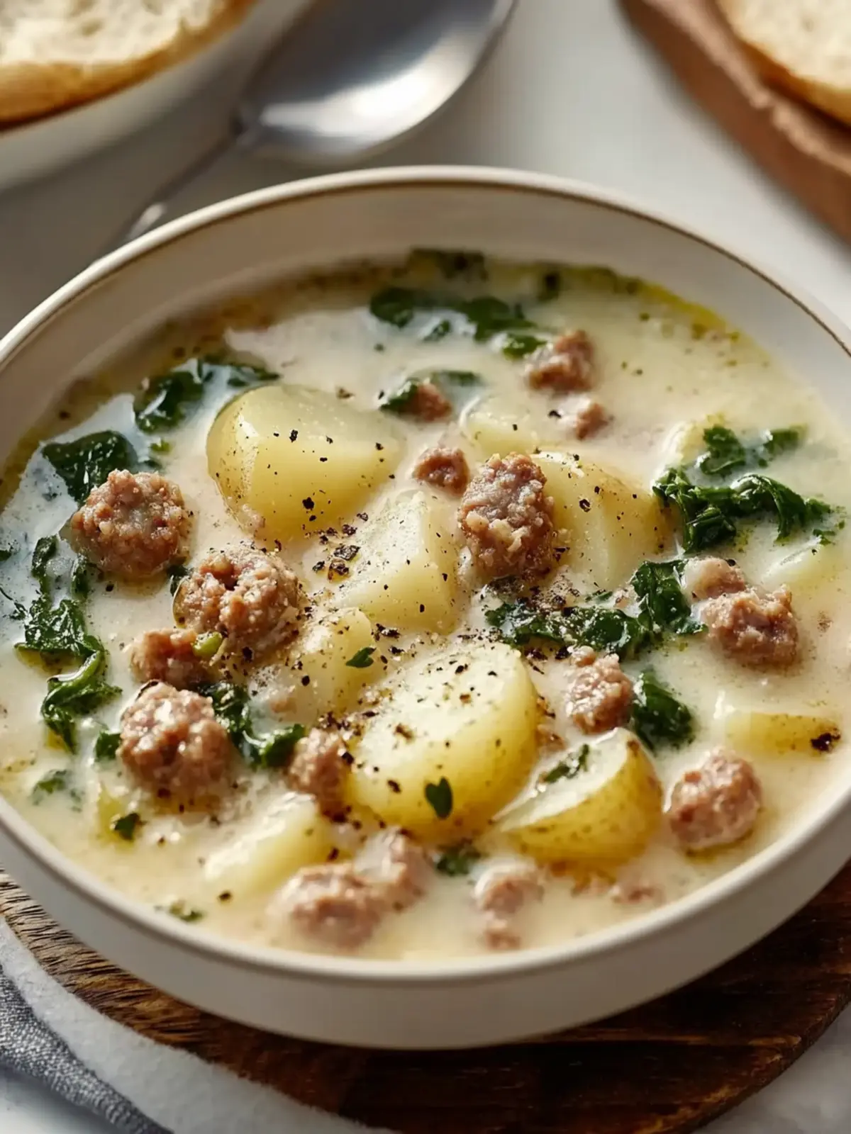 Italian Sausage Potato Soup