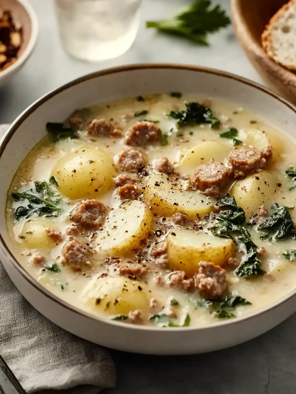Italian Sausage Potato Soup