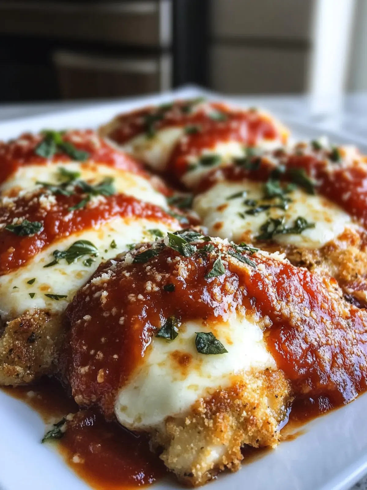 Sheet Pan Chicken Parmesan