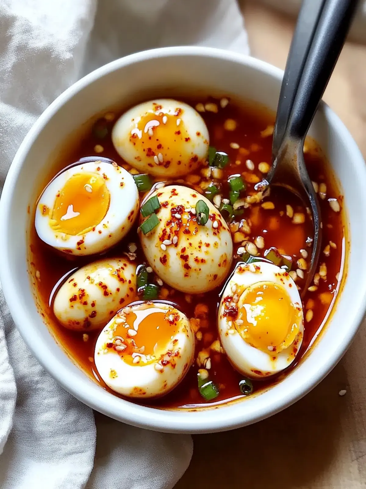 Spicy Gochujang Eggs