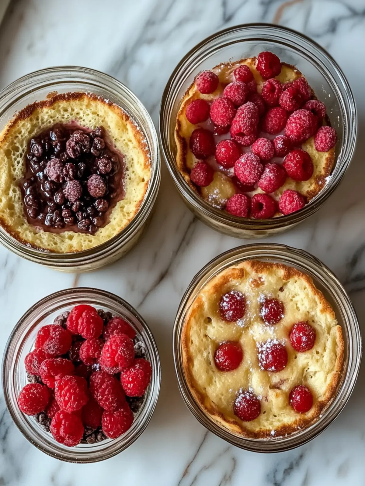 Baked Protein Pancake Bowls