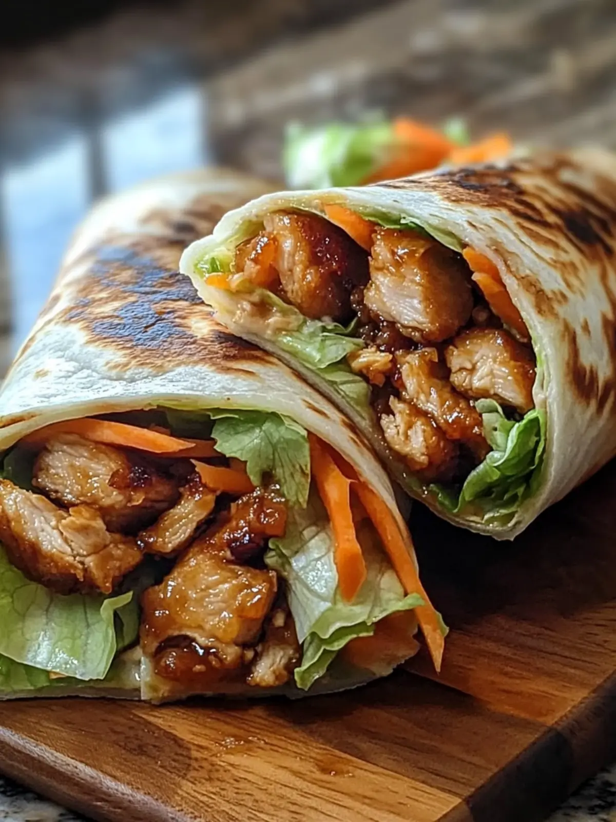 Teriyaki Chicken Wrap