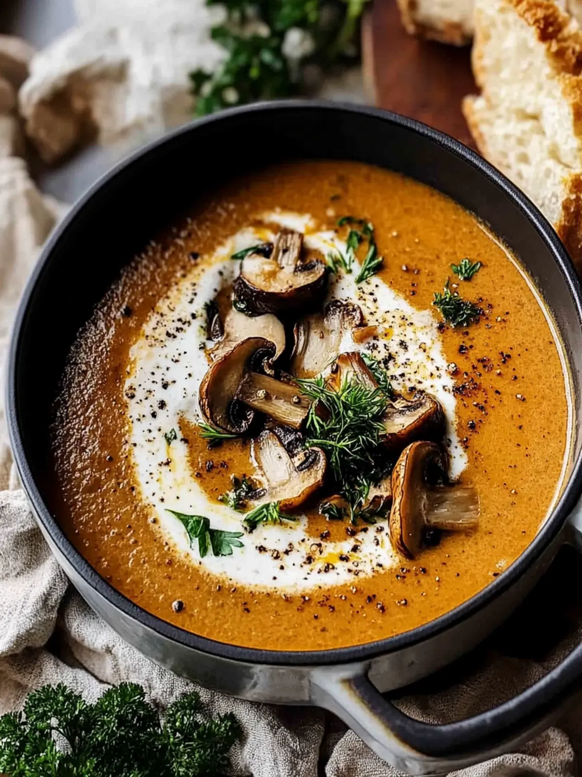 Hungarian Mushroom Soup