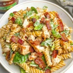 Chicken Bacon Ranch Pasta Salad