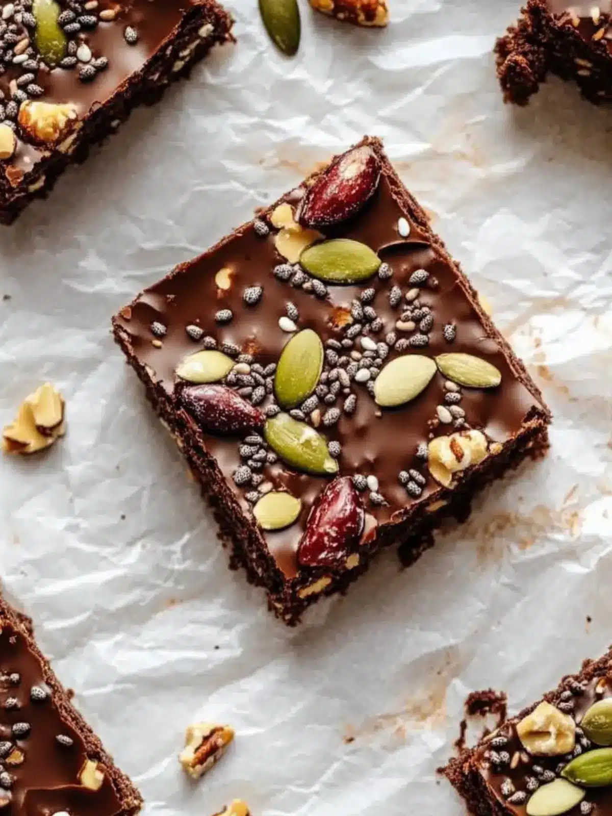 No Bake Superfood Brownies