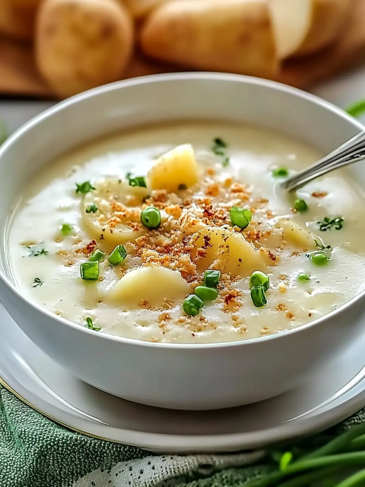 Classic Crockpot Potato Soup