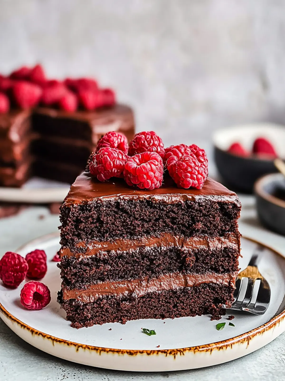 Chocolate Brownie Cake