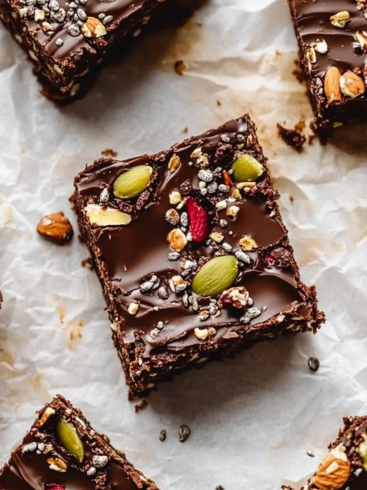 No Bake Superfood Brownies