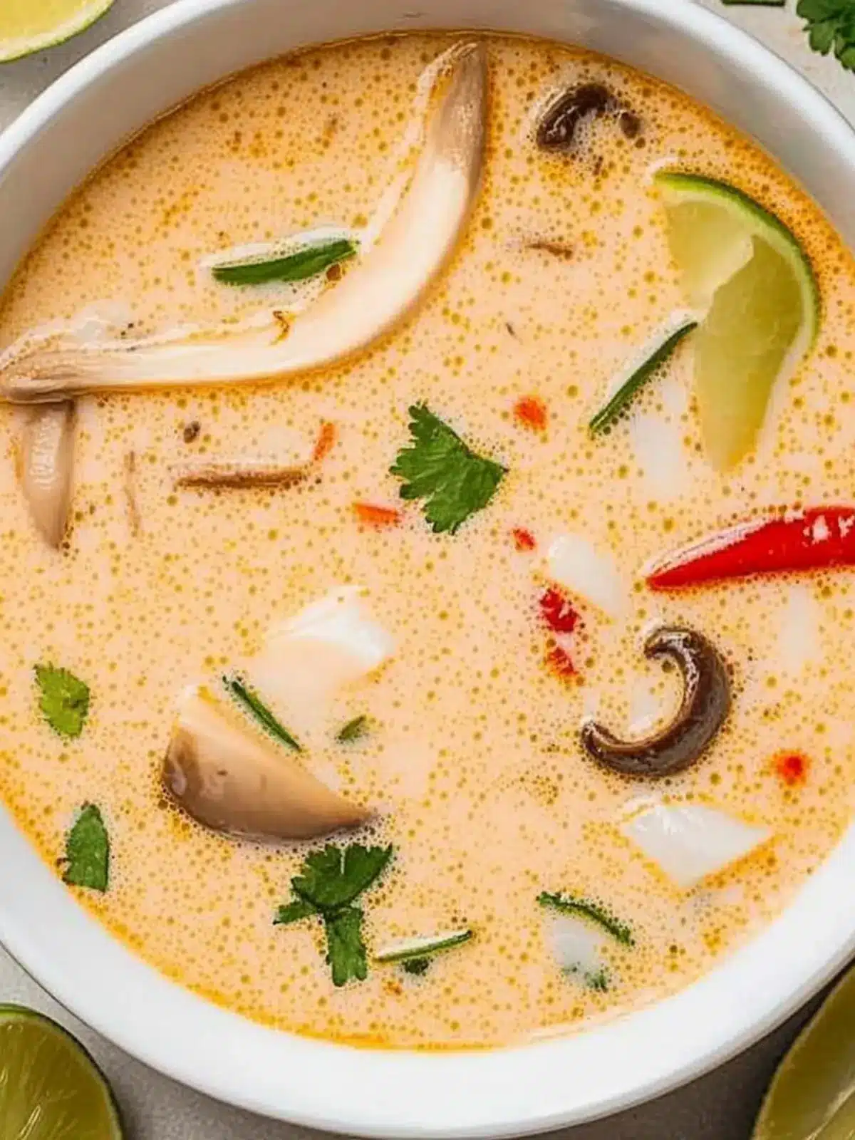 Slow Cooker Tom Kha Soup