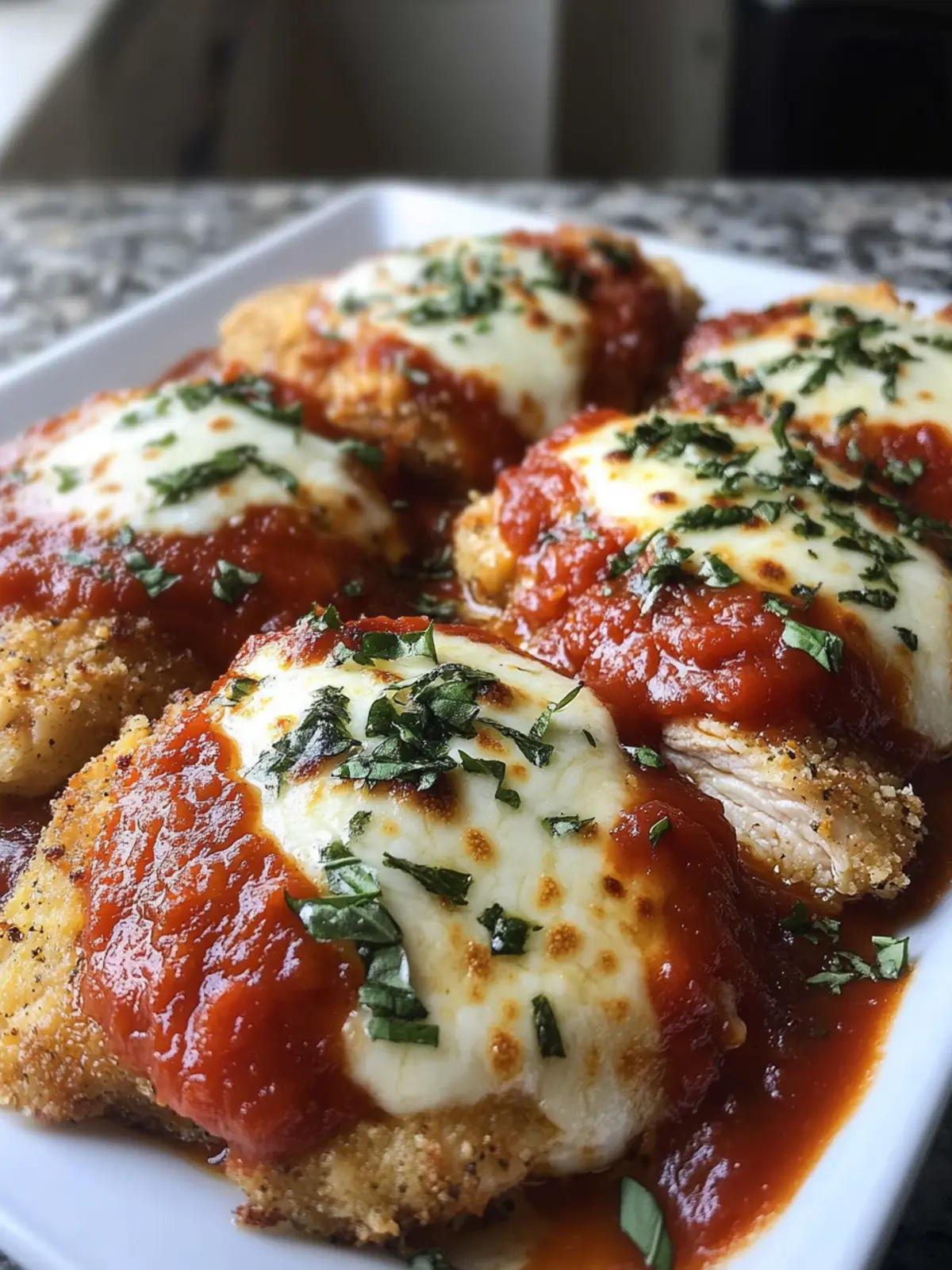 Sheet Pan Chicken Parmesan
