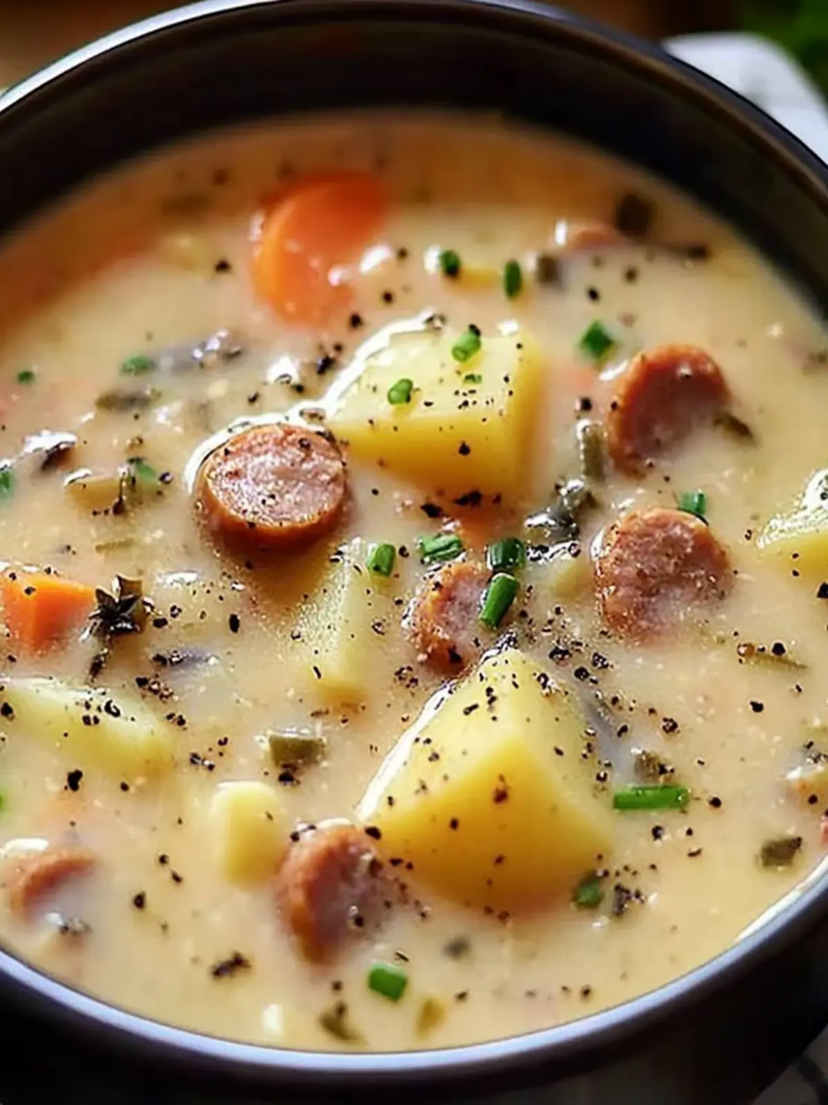 Hearty Potato and Sausage Chowder