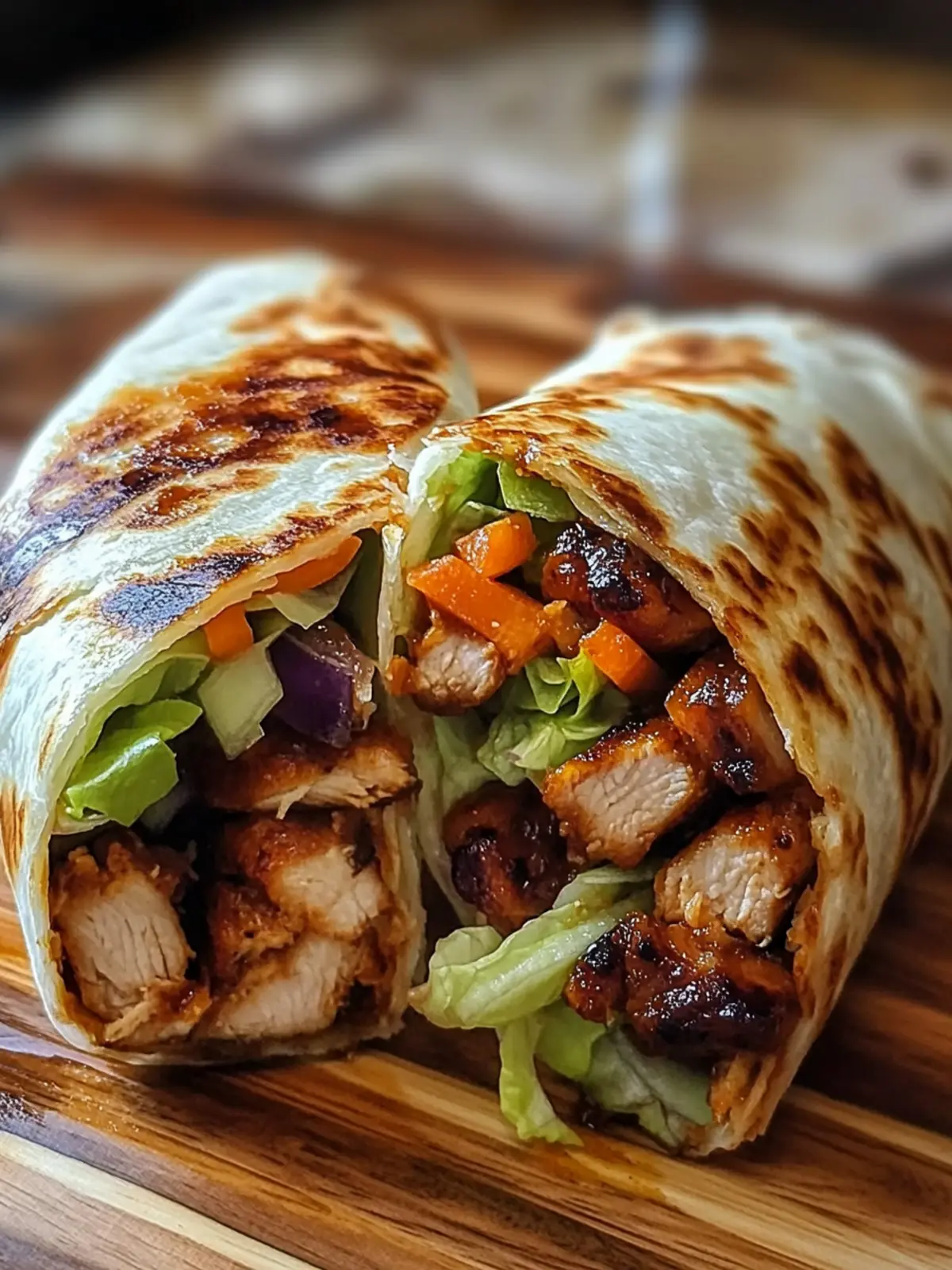 Teriyaki Chicken Wrap