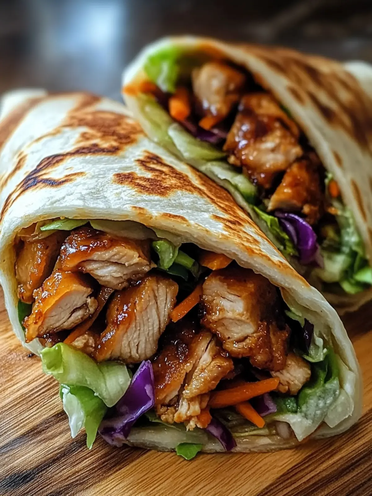 Teriyaki Chicken Wrap