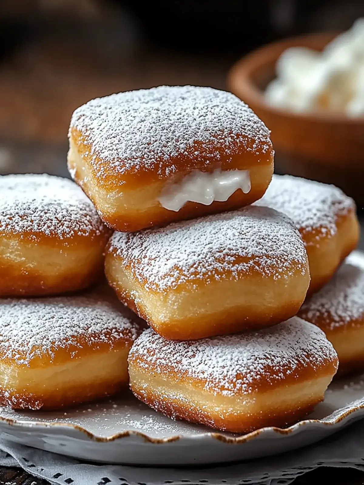 Vanilla French Beignets