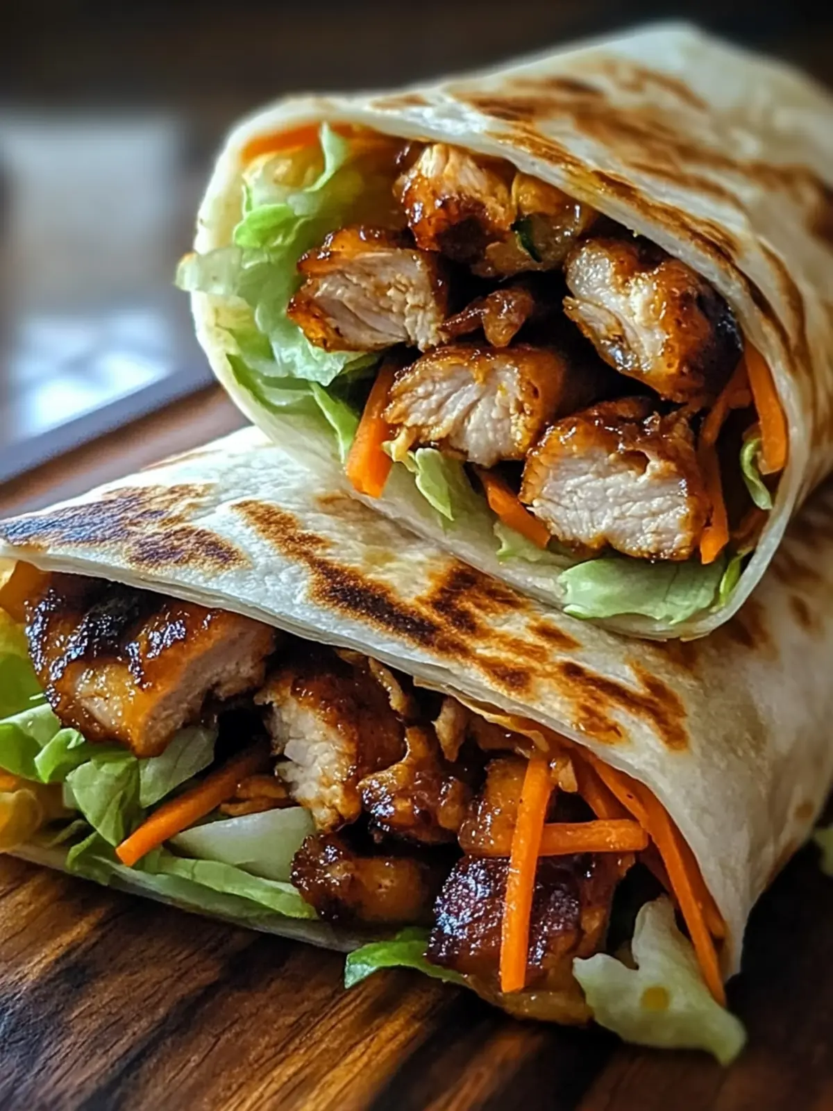 Teriyaki Chicken Wrap