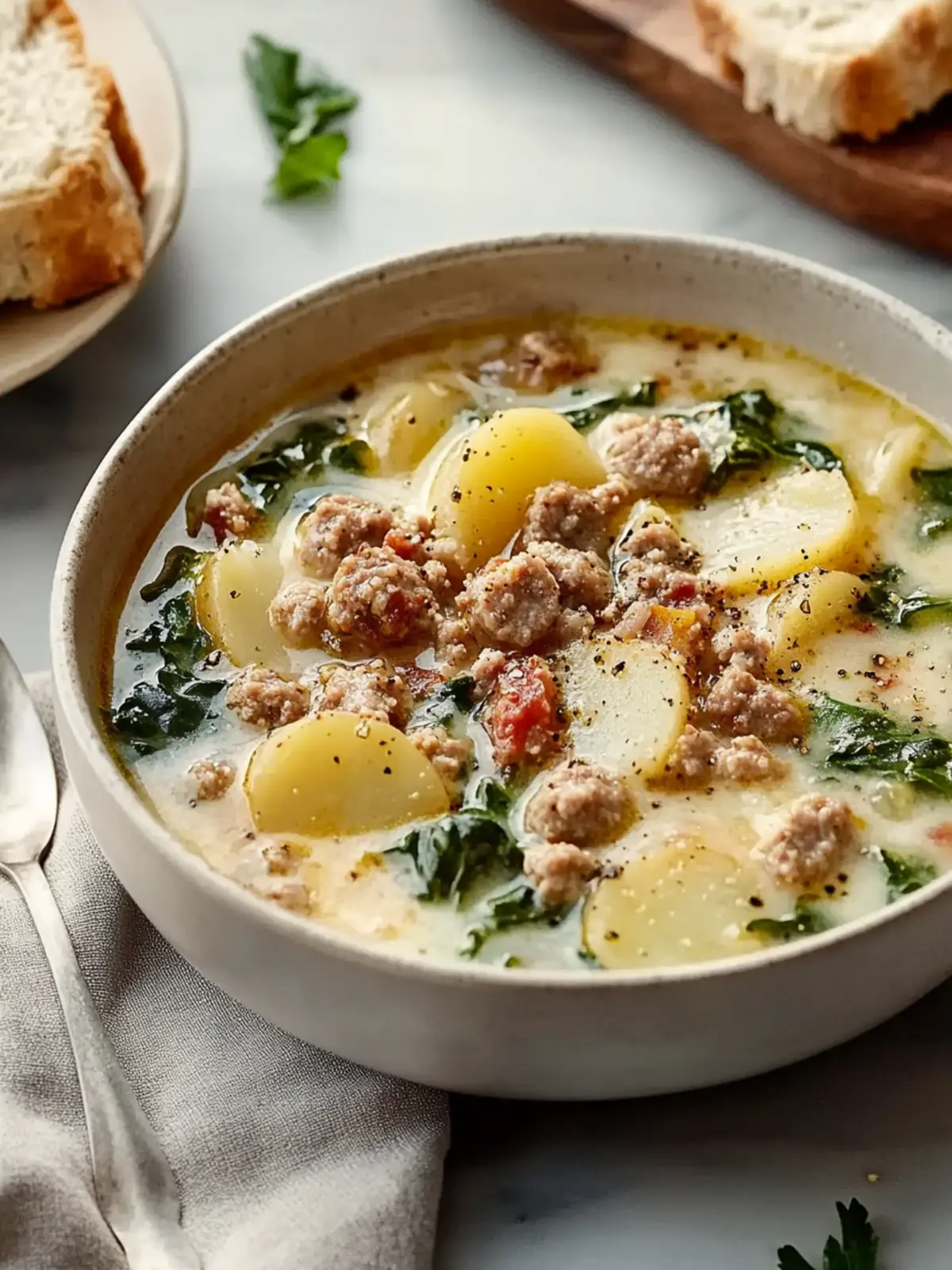 Italian Sausage Potato Soup