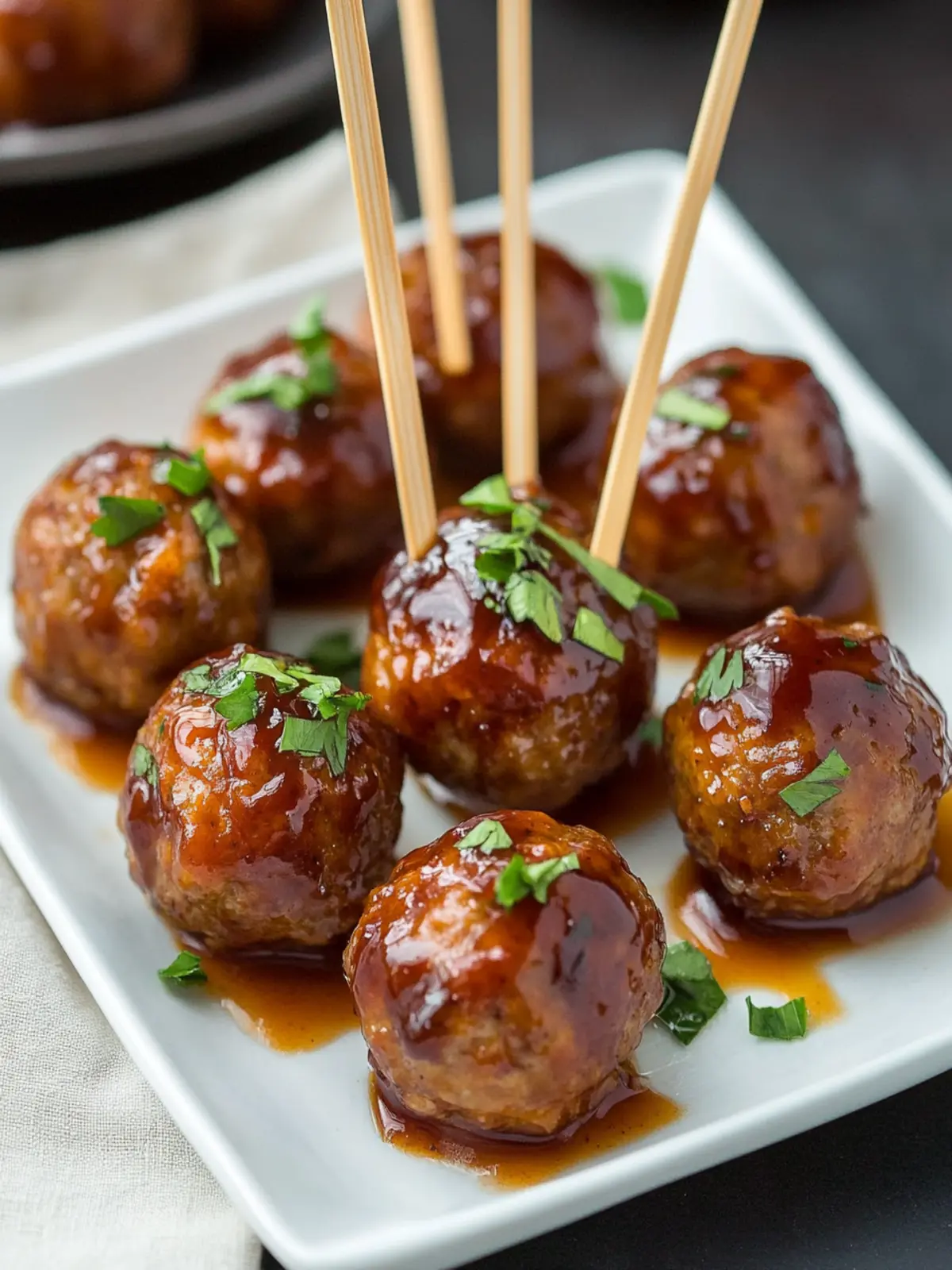 Honey Garlic Meatballs