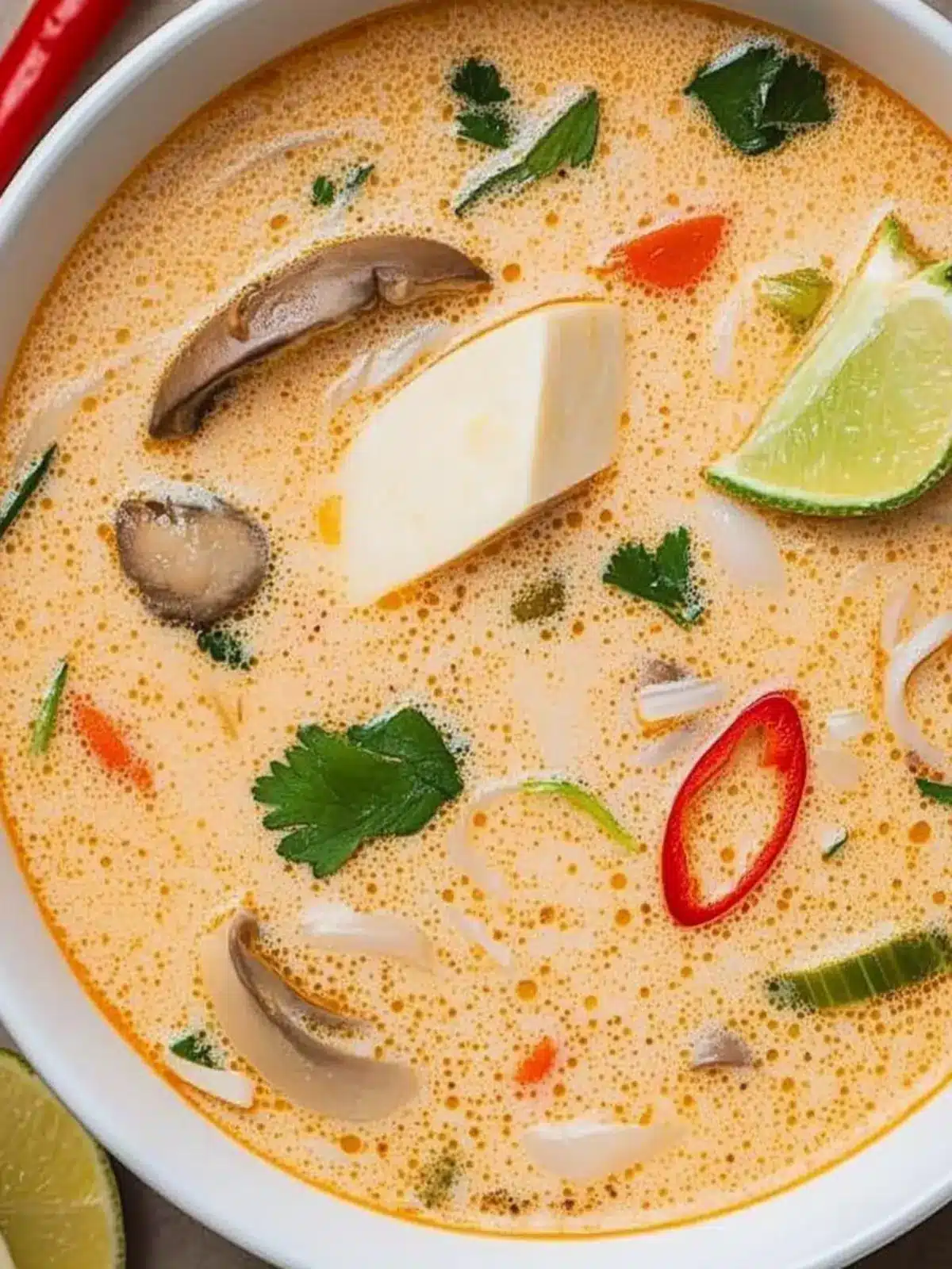Slow Cooker Tom Kha Soup