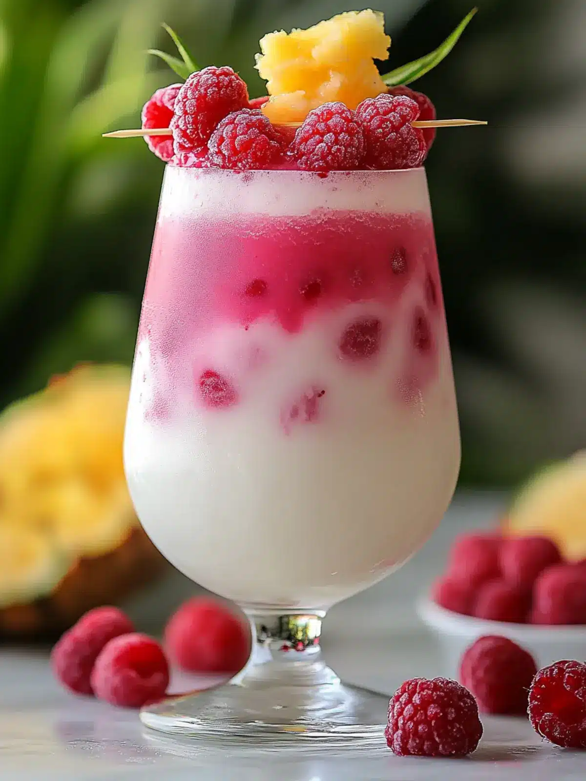 Raspberry Colada Twist
