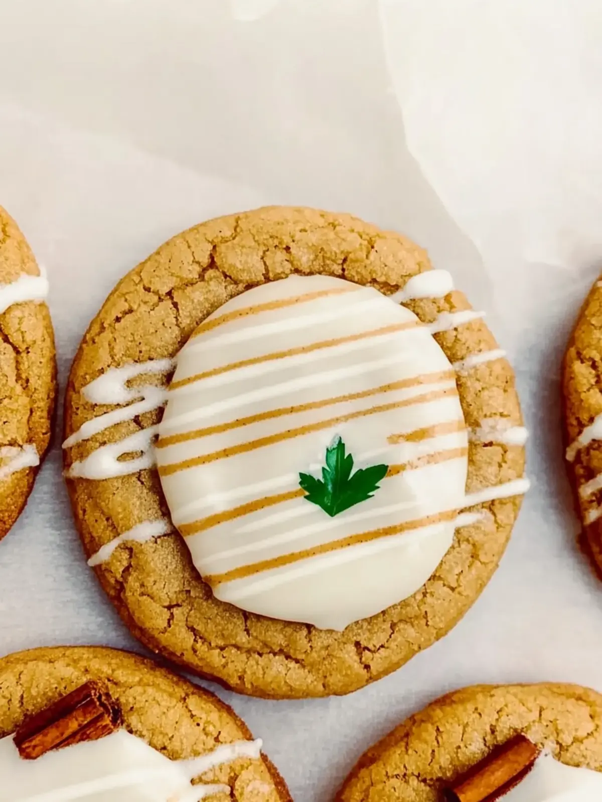 Chewy Maple Cinnamon Cookies