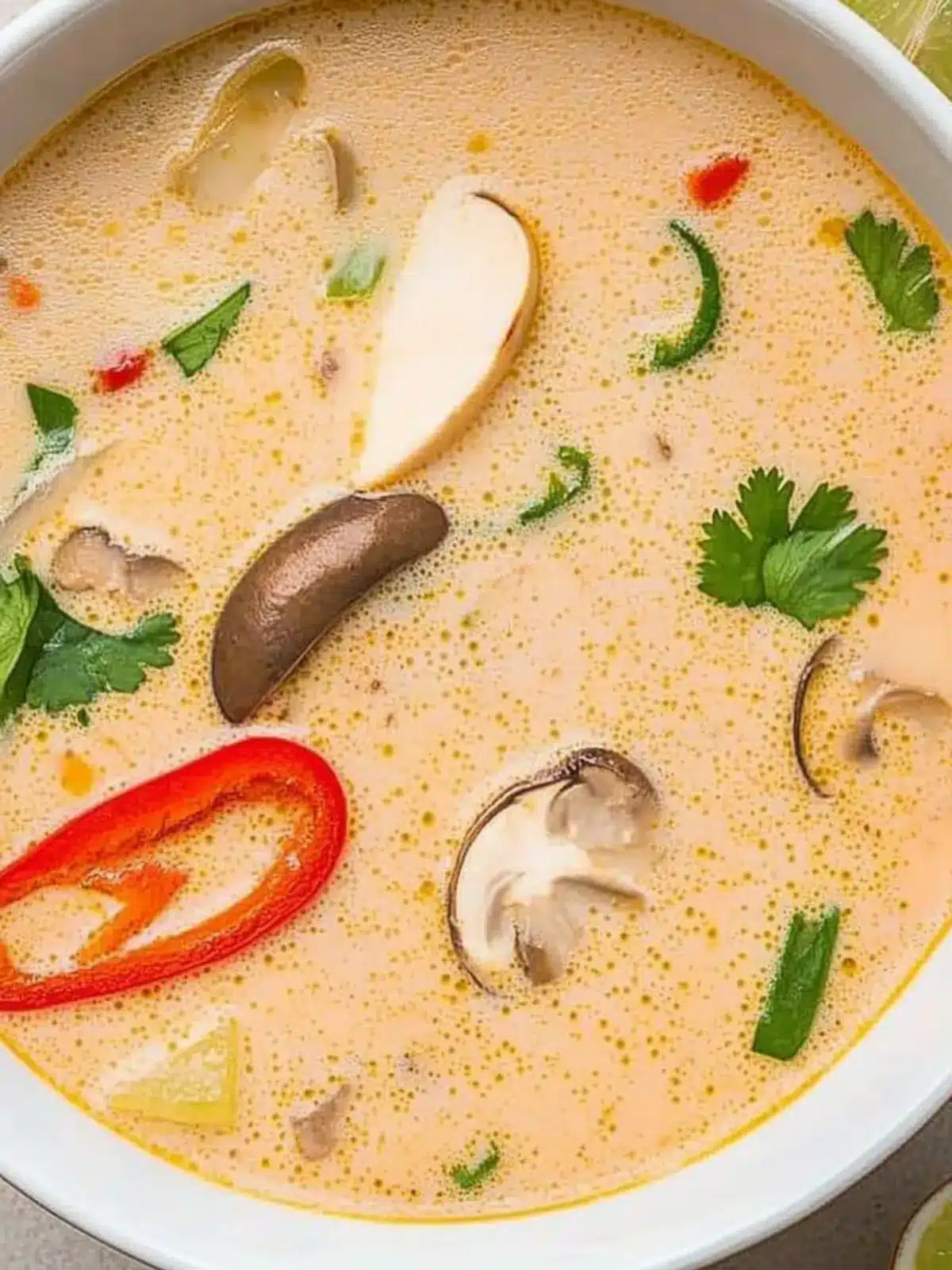 Slow Cooker Tom Kha Soup