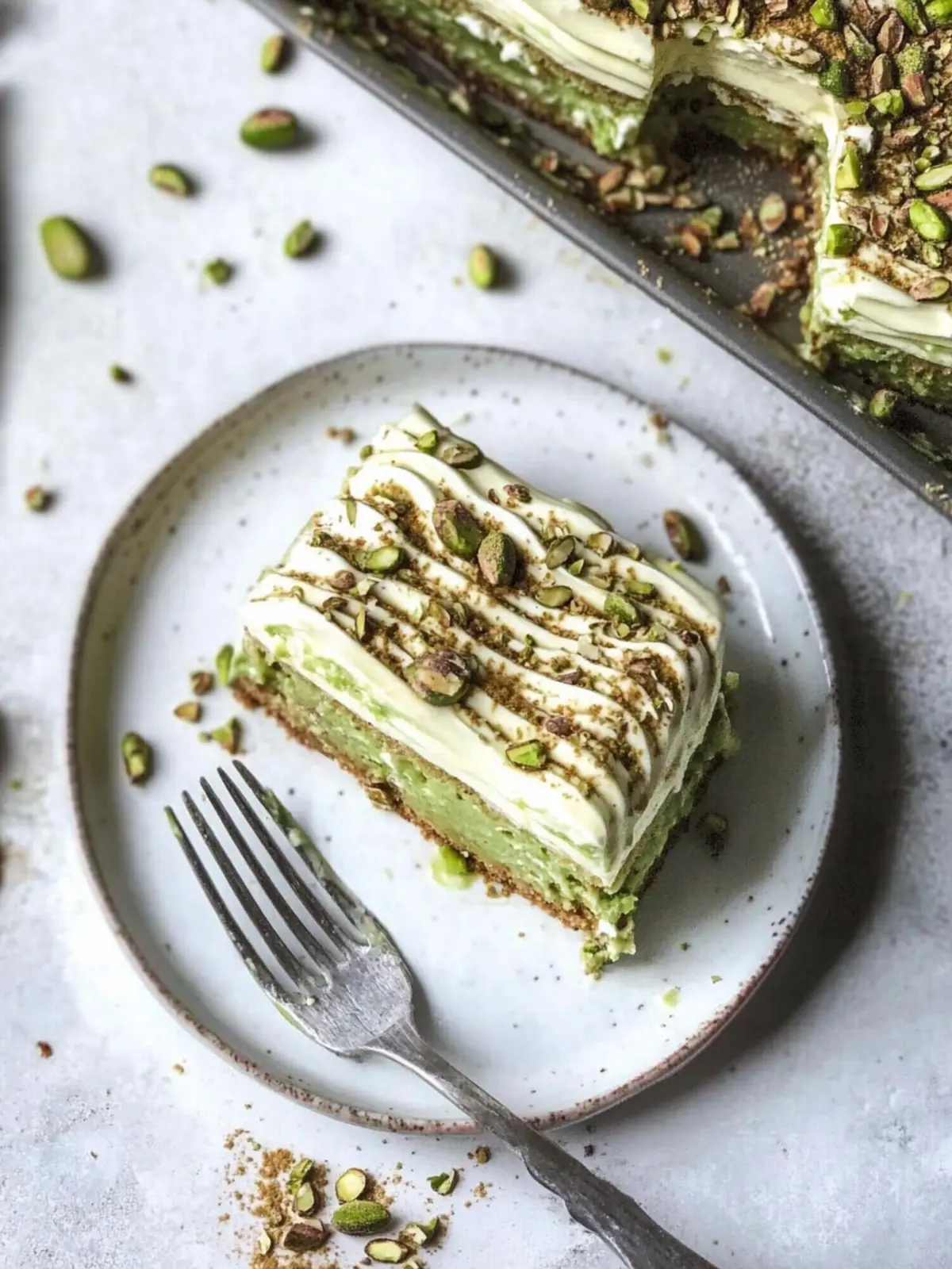 Pistachio Tiramisu