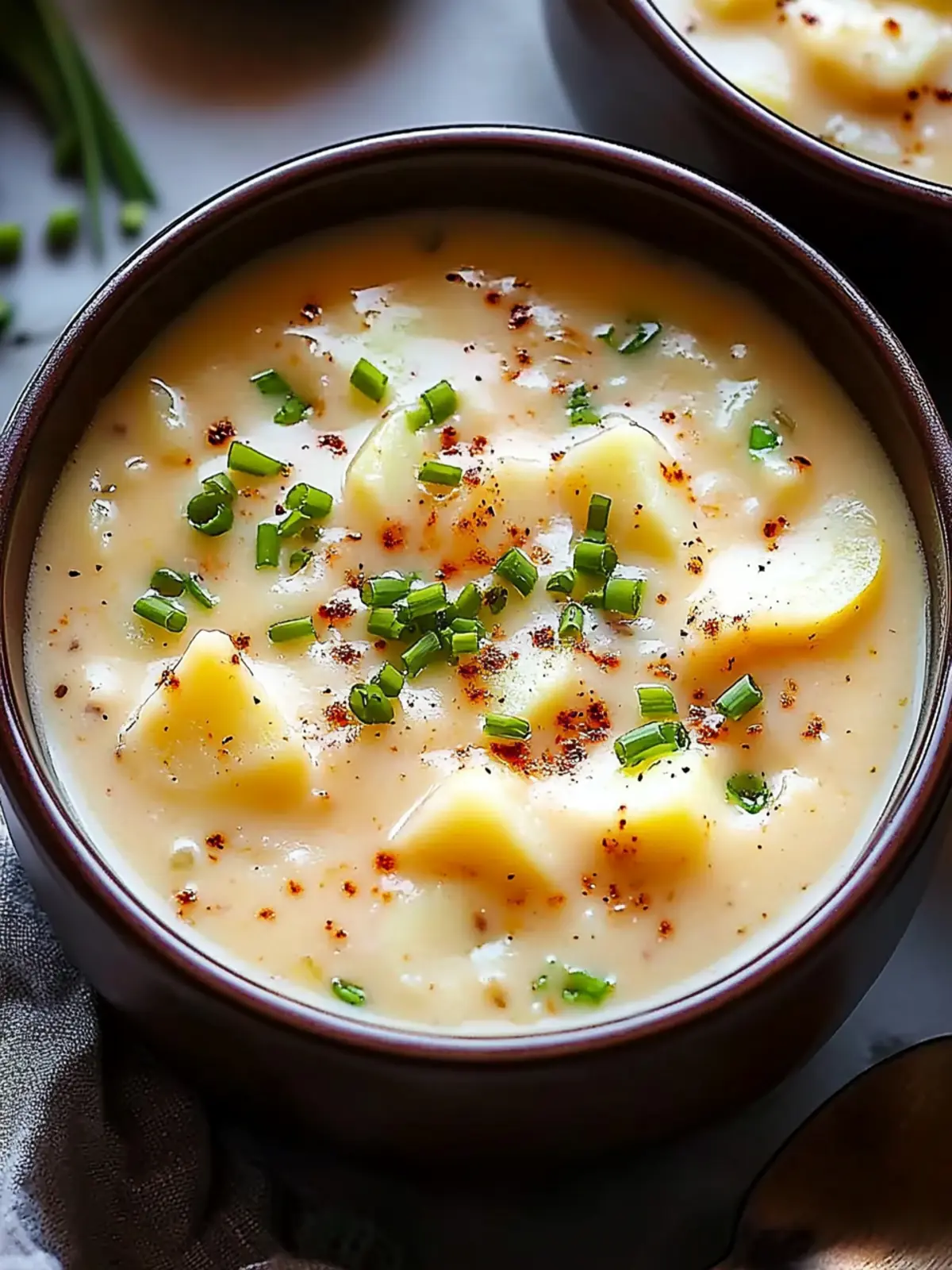 Crockpot Frozen Potato Soup