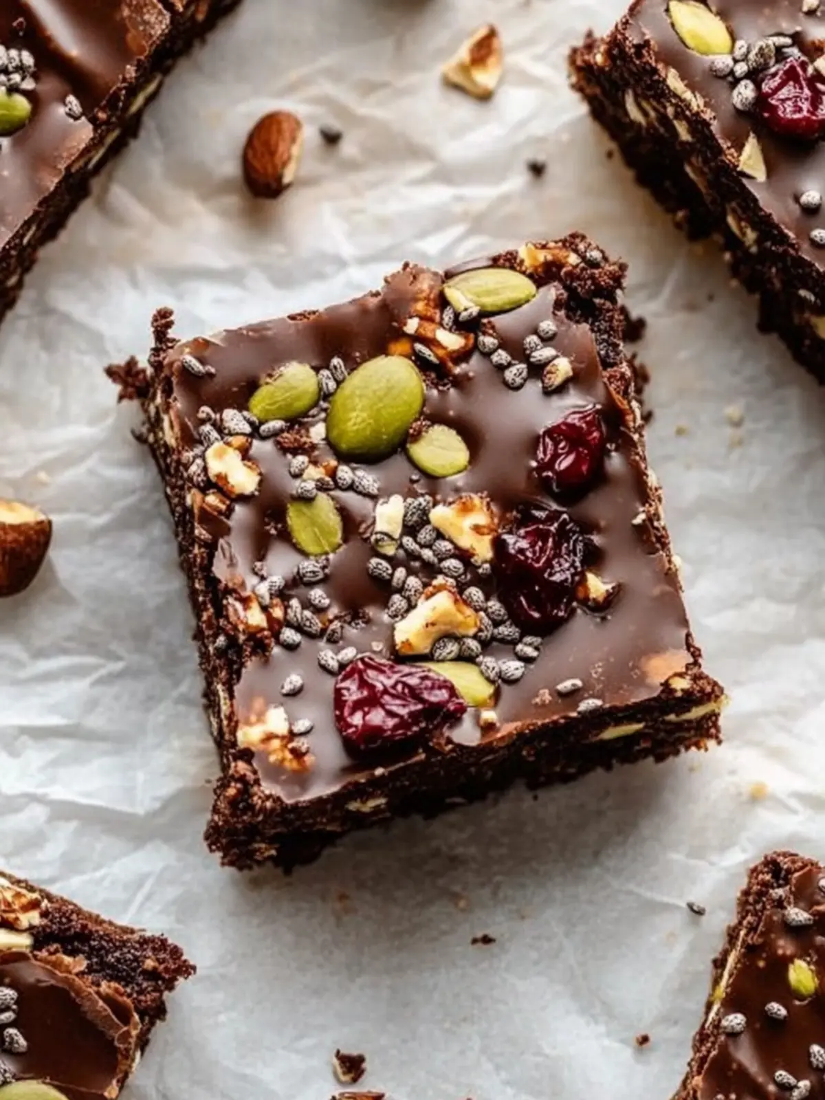 No Bake Superfood Brownies