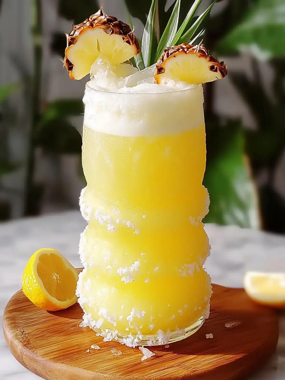Non Alcoholic Piña Colada Punch