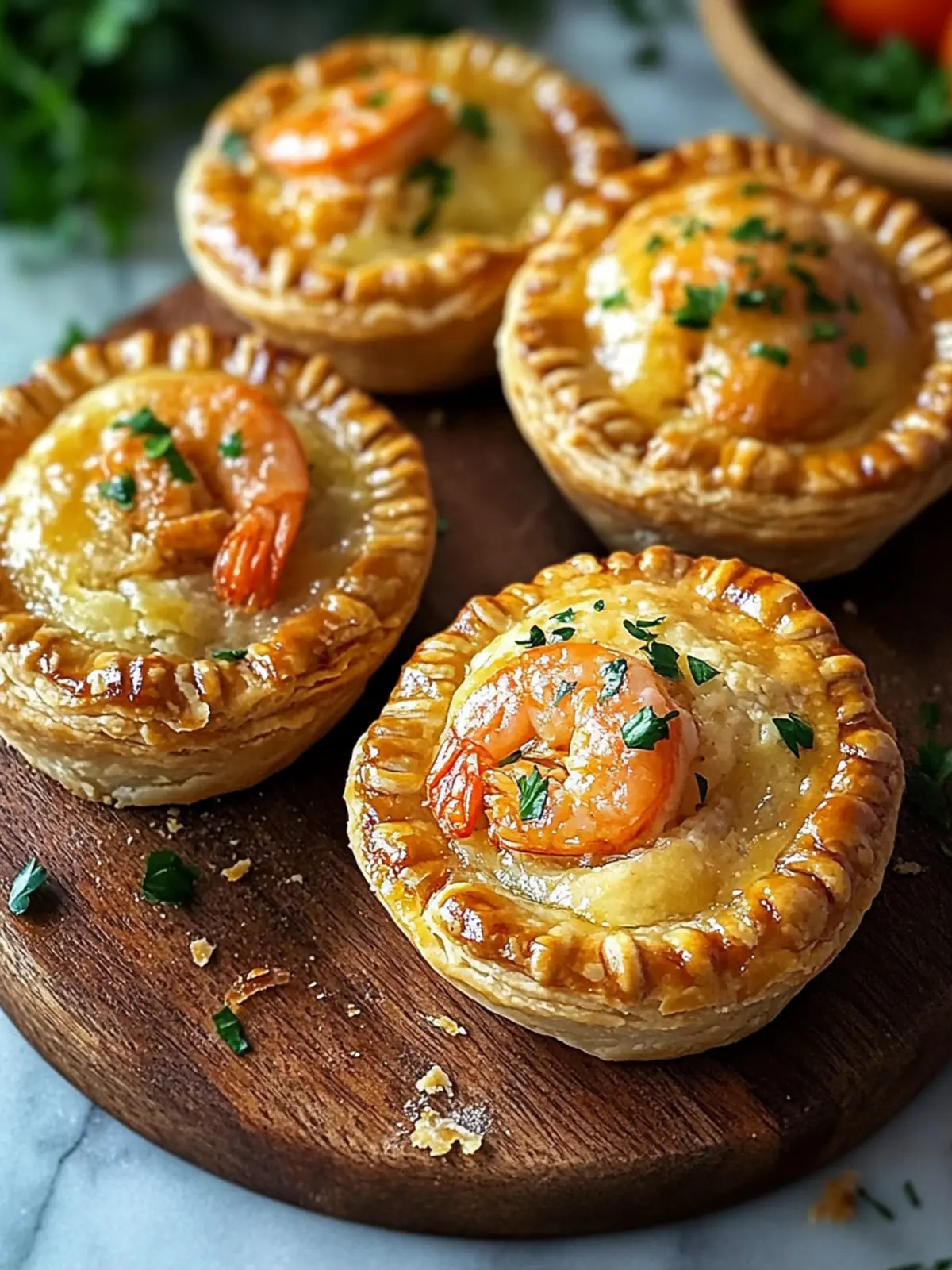 Crawfish Mini Pies