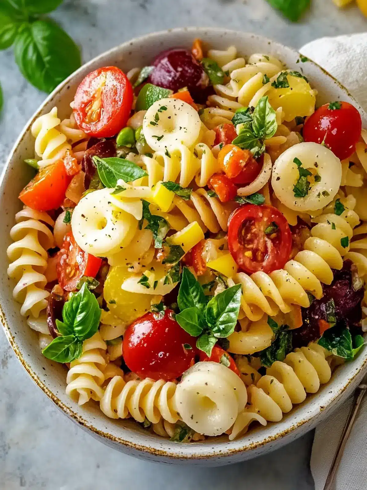 Tasty Cold Pasta Salad
