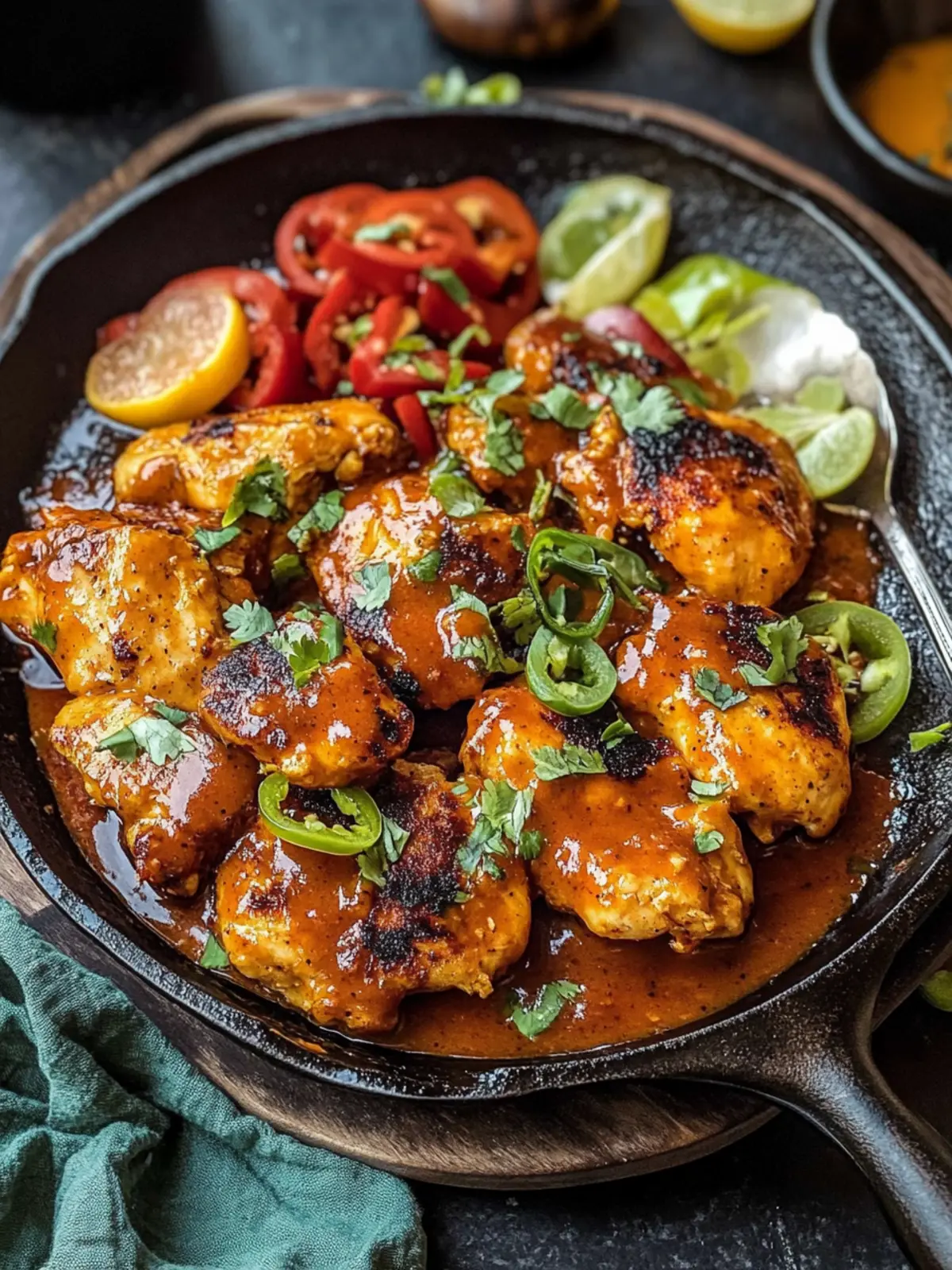 Spicy Sweet Chicken Diablo