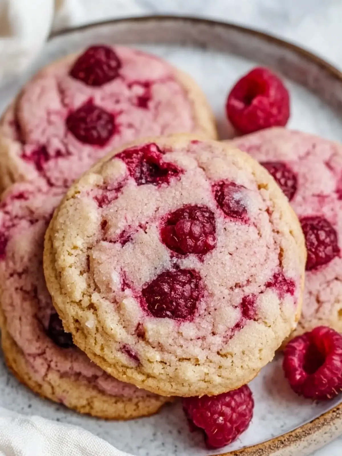 Raspberry Cookies