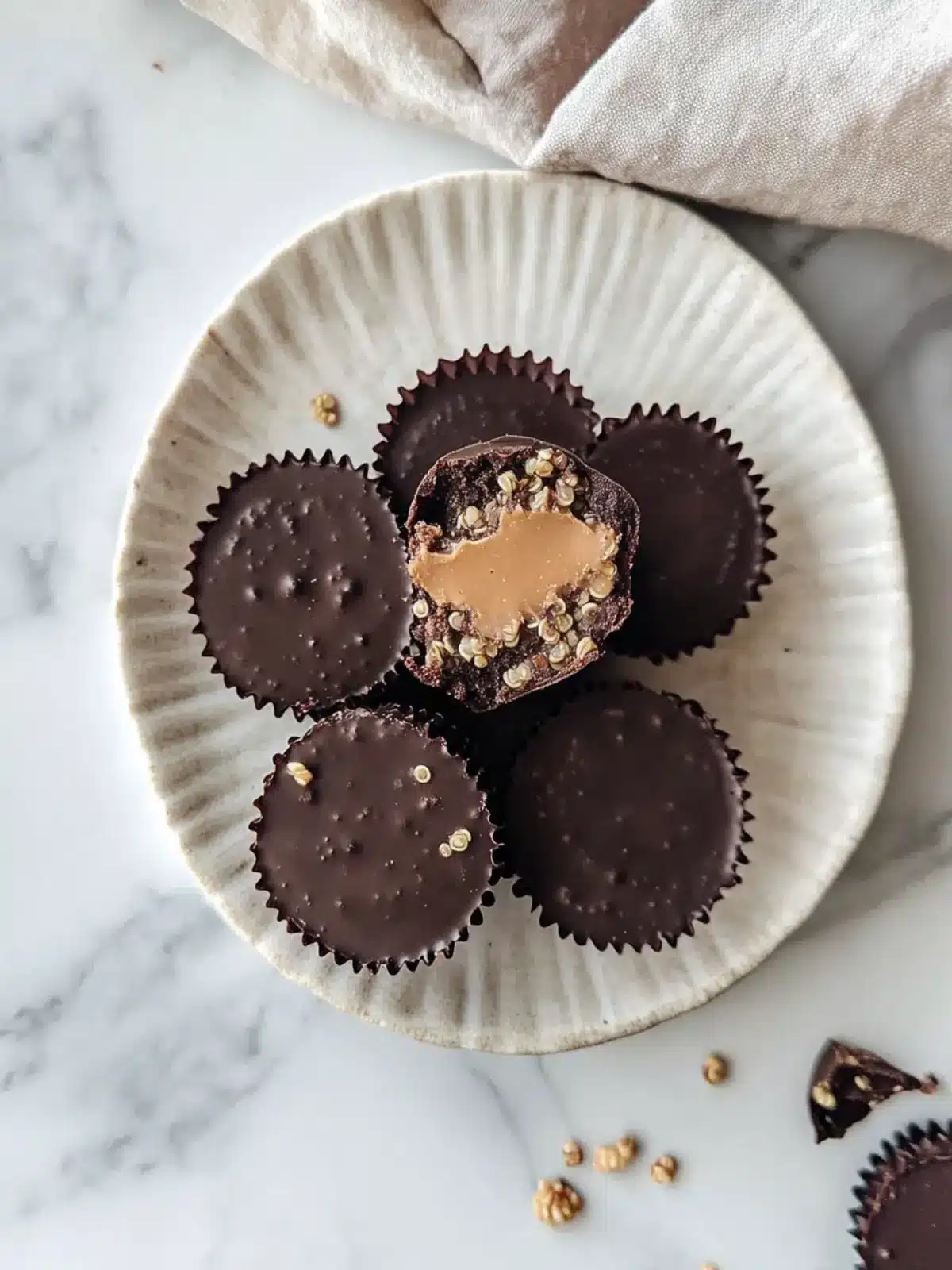 Quinoa Crunch Peanut Butter Cups