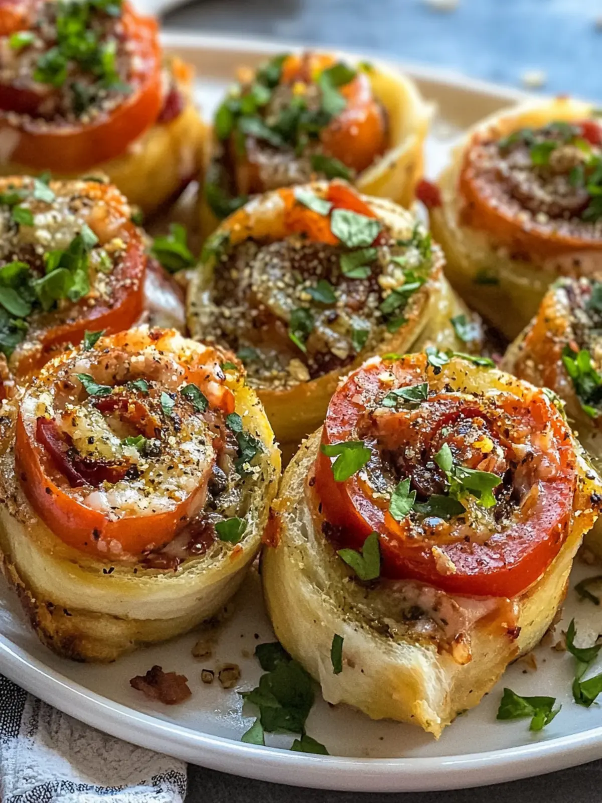 Muffuletta Pinwheels Recipe