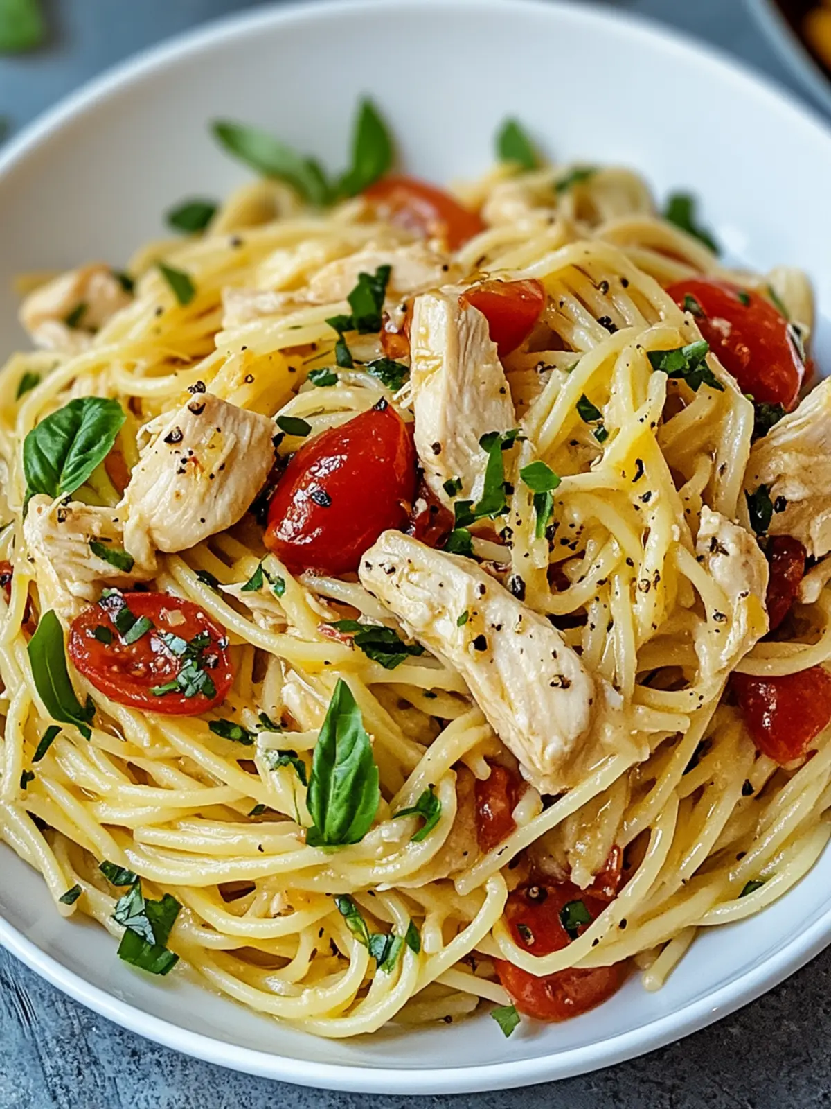 Monterey Chicken Spaghetti