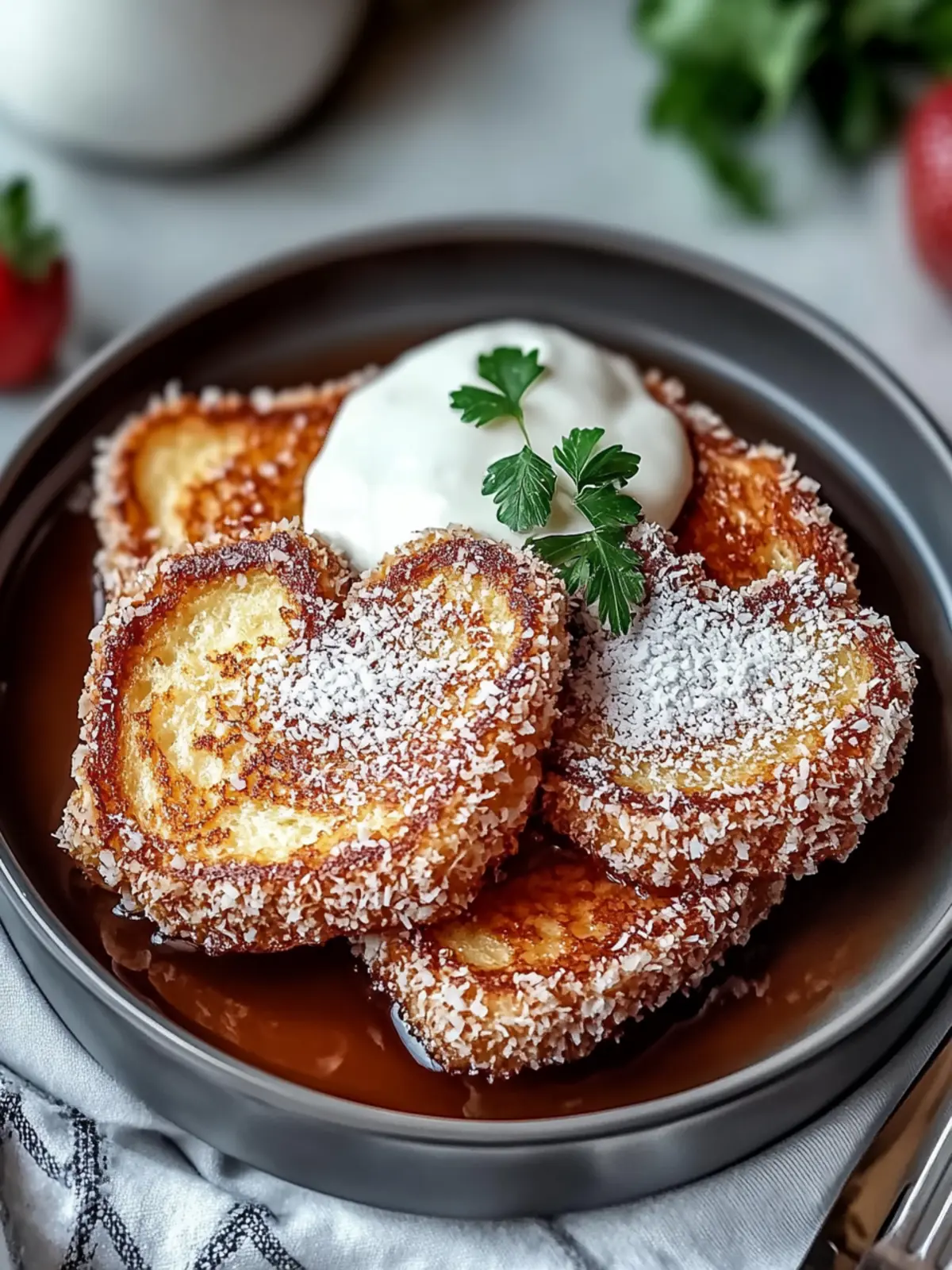 Coconut Crusted French Toast