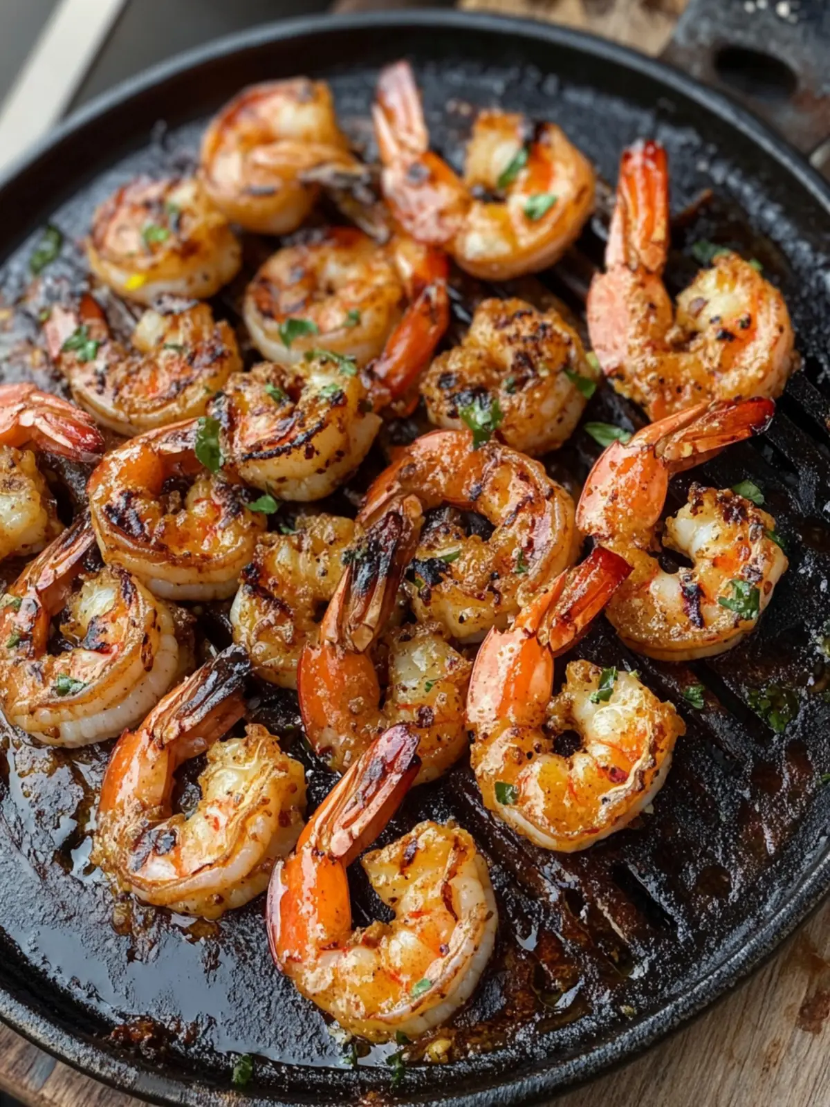Cowboy Butter Grilled Shrimp