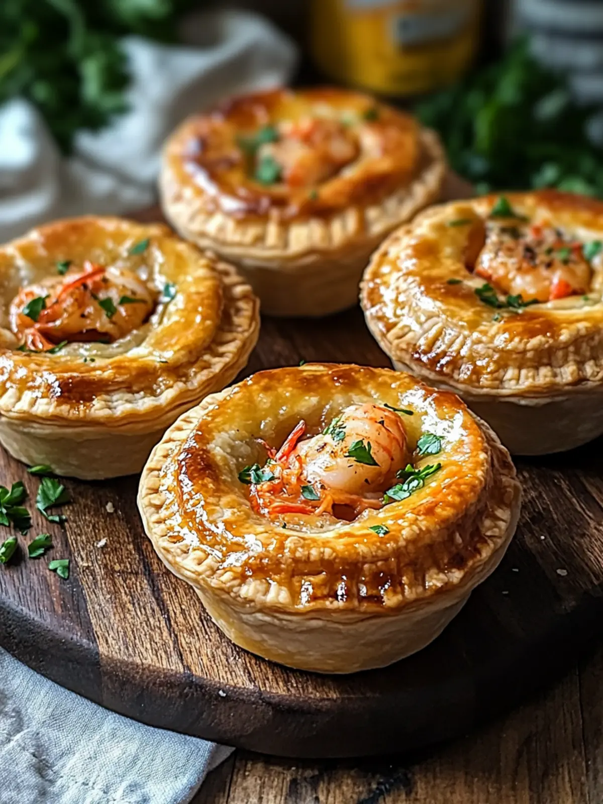 Crawfish Mini Pies