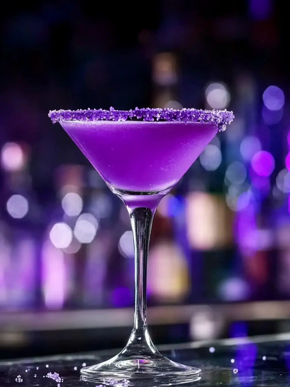 Purple Dragon Martini