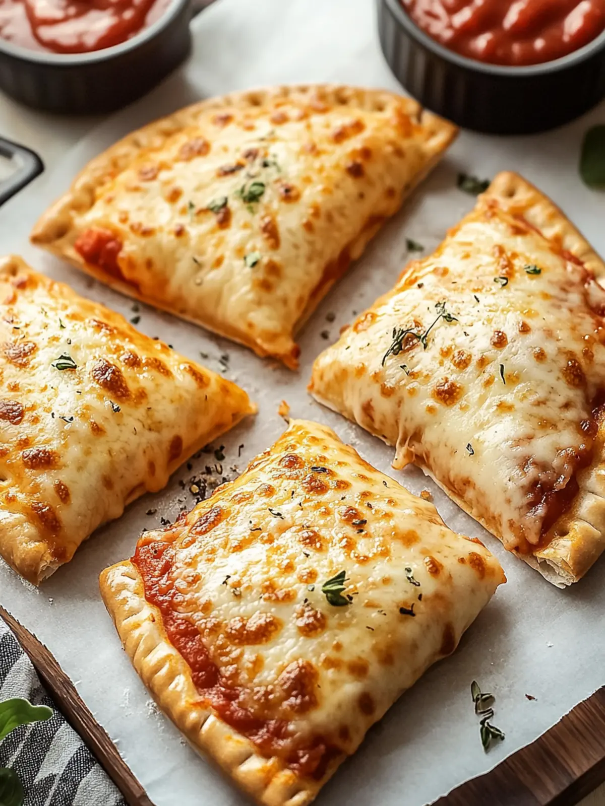 High Protein Pizza Hot Pockets