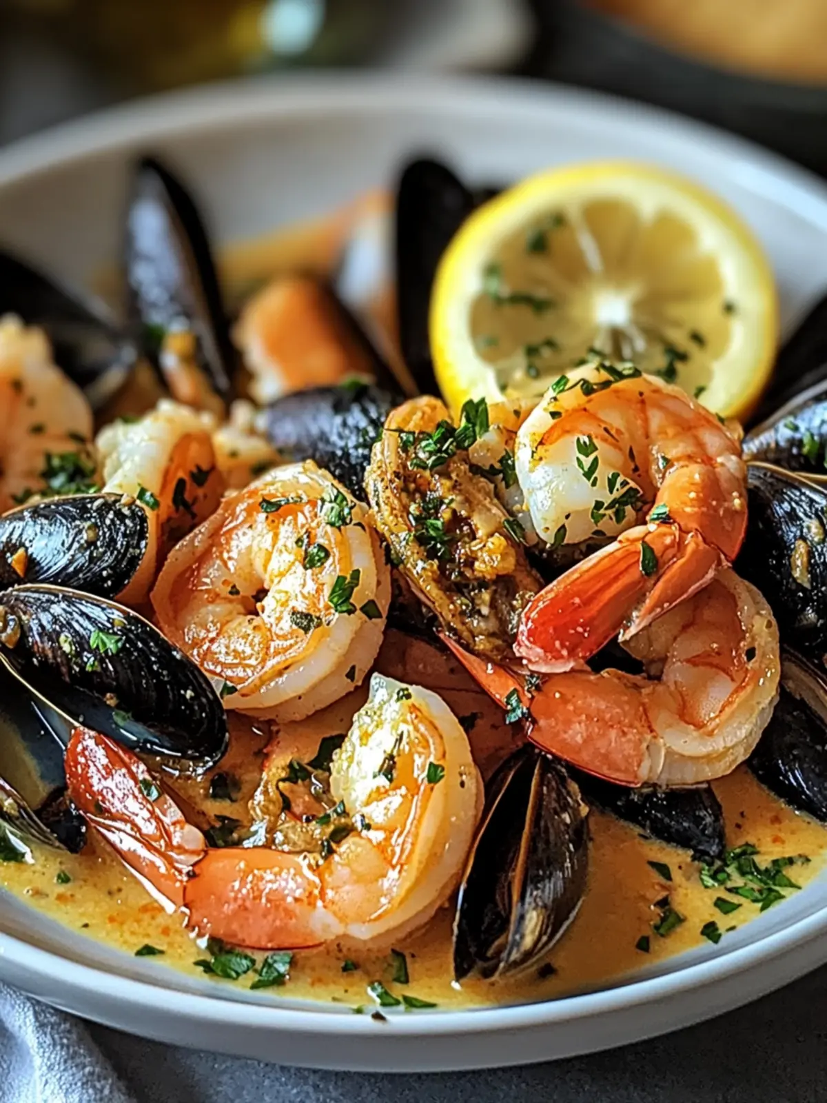 Shrimp and Mussels