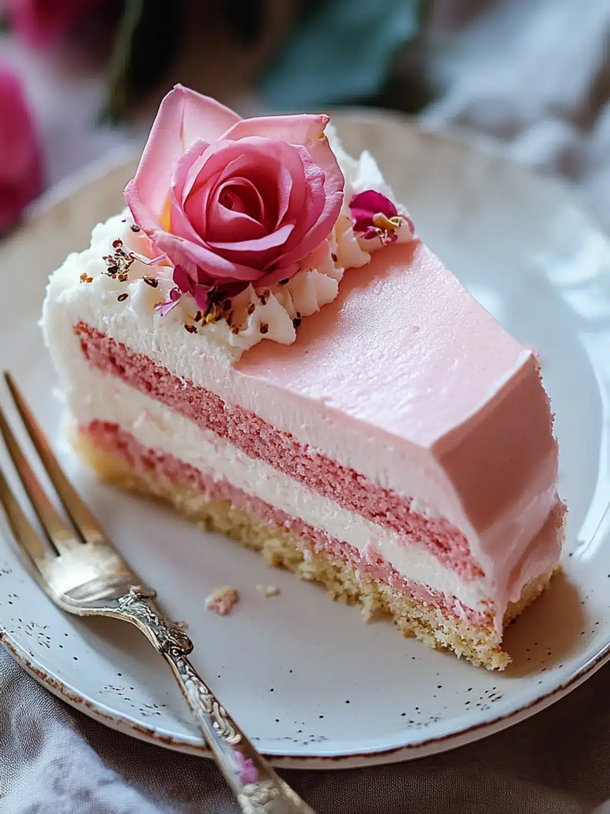 Rose Milk Cake